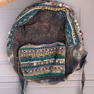 Bohemian Embellished Backpack